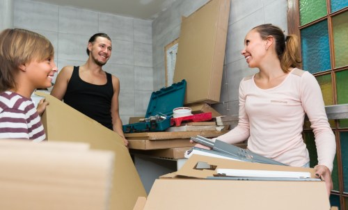 Removals Chiswick team at work