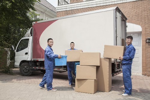 Chiswick movers preparing items for transport