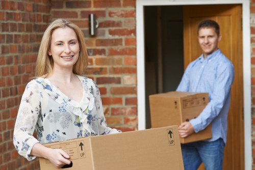 Eco-friendly moving practices in action