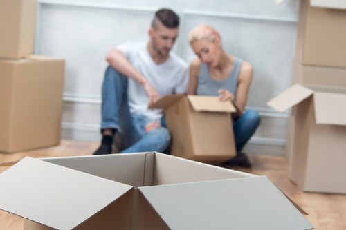 Efficient packing and moving by man with van in Chiswick