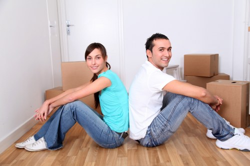 Efficient packing and secure transportation during a business move