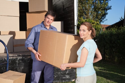 Unpacking and setting up in a new Chiswick home